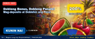 Double Your Bonus Now! banner